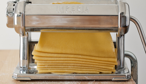Imperia Pasta Maker Machine, White, Made in Italy - Heavy Duty